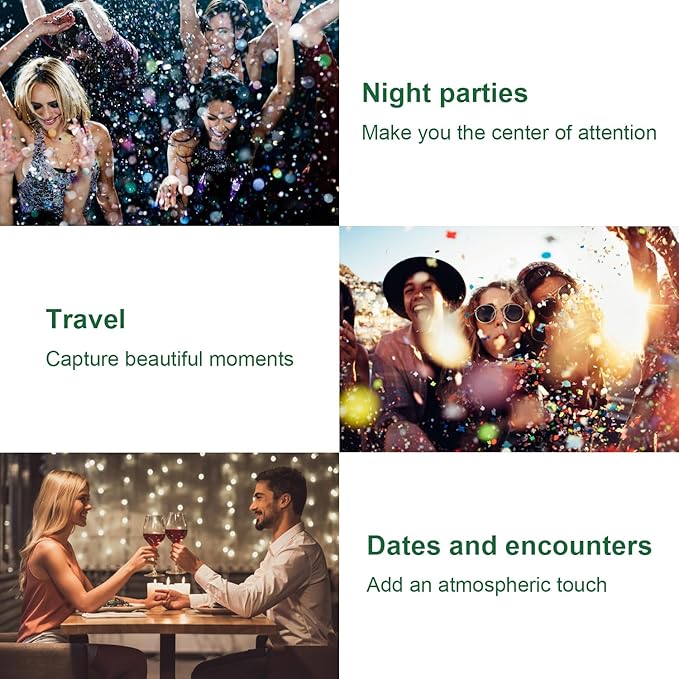 Hair and Body Glitter Spray, 1PC St Patricks Day Accessories Hair Glitter Extra Fine Face Shimmer Powder for Clothes, Festival Loose Sparkle Powder for Rave Nail Art Easter Crafts (Green)