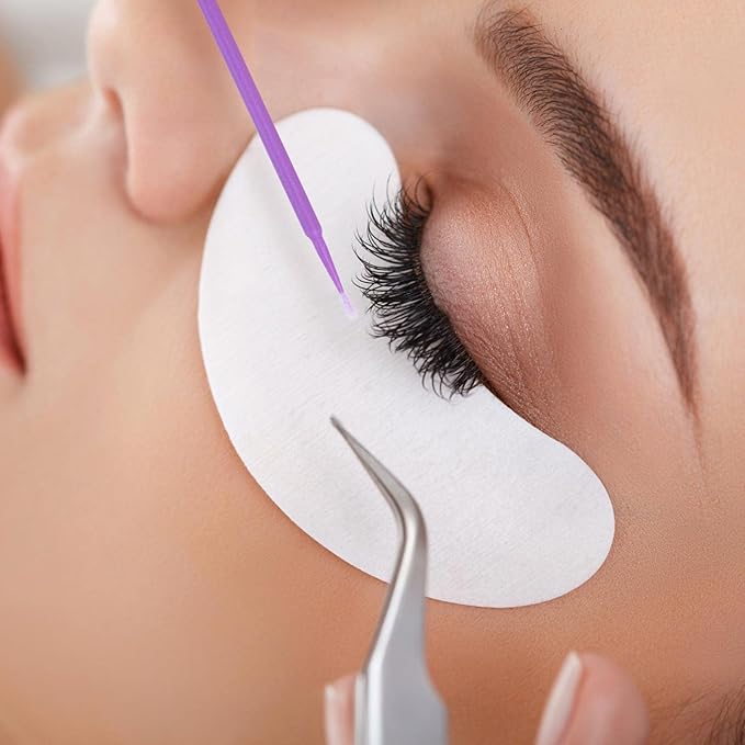 BTYMS 1000 Count Dental Applicators Microbrush Micro Swabs for Eyelash Extensions，Micro Applicators Brushes Disposable Lash Swabs Mascara Brush - 1.5mm/2mm/2.5mm