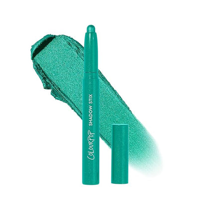 ColourPop Shadow Stix - Cream Eyeshadow Stick with Long-Lasting Color - Multi-Use Cream Makeup with a Built-In Sharpener & Precise Tip for Easy Application - Surf Sesh (0.05 oz)