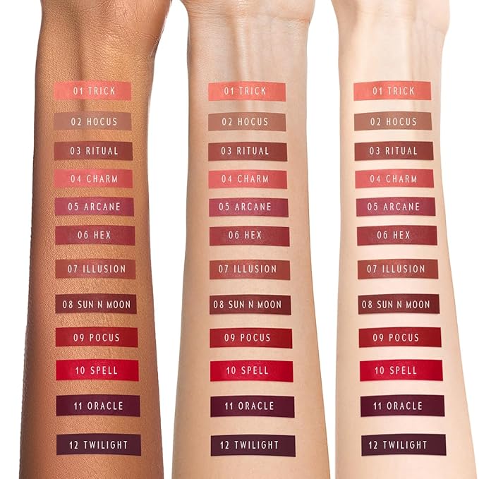 ETERNAL LIP MATTE-Long Lasting Lip Stain, Waterproof and Transferproof Lip Tint, Mask-friendly, Matte Finish Lipstick, Lightweight, High Coverage, Vivid Color (04 CHARM)