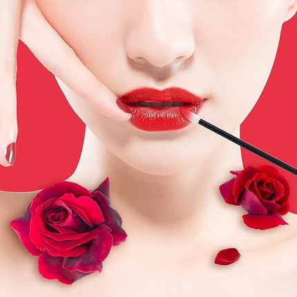 640PCS Disposable Lip Brushes Make Up Brush Lipstick Applicators Wands Makeup Applicators Brushes Lip gloss Applicators Tester Wands Tool Kits Makeup Beauty Tool Kits Black