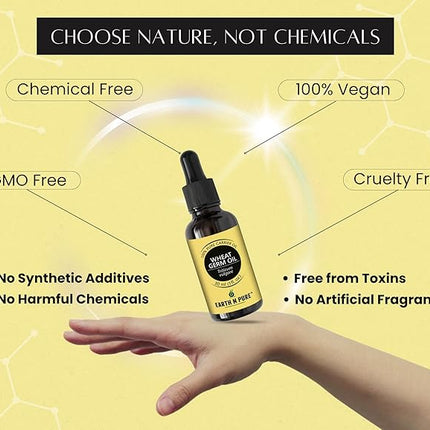 EARTH N PURE Wheat Germ Oil (Gehu Oil) Cold Pressed, Natural and Therapeutic Grade- 50 ml