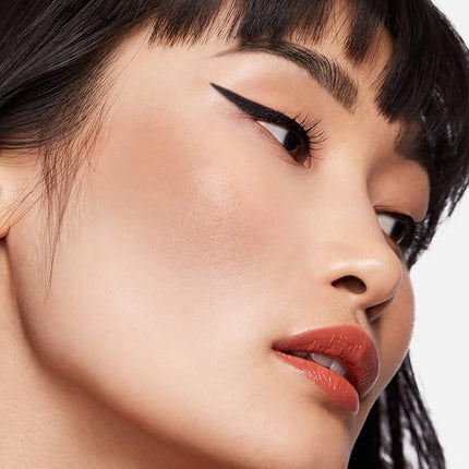 MAKE Beauty Heat Stroke Cream Blush Stick for Cheeks with Natural Hydrating Dewy Finish. Creamy Gel Blush Balm - Shade Baked, Deep Chocolate Brown Cheek Tint