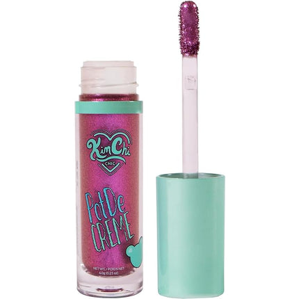 Kimchi Chic PotDe Crème Cream Eye Shadow, Shimmery, Easy Application, Smudge-Proof, Quick-Drying, Long-Lasting, Cruelty-Free and Vegan Eye Shadow, Amethyst, 0.21 oz