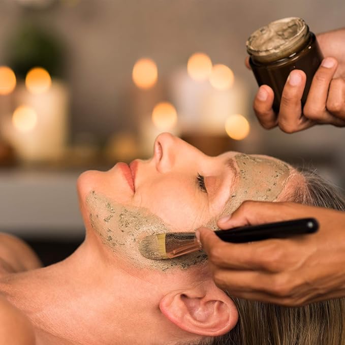 1 Oz Cobalt Blue Round Glass Jars with Inner Liners and Gold Lids(12PCS) Empty Cream Containers Refillable Cosmetic Vials for Cosmetics, Lotions, Ointment, Body Scrubs & Balms