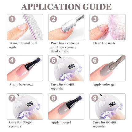 RARJSM Gray Brown Gel Nail Polish 1PCS 15ML Long Lasting Opaque Milky Greyish Brown Creamy Gelpolish Soak off U V Curing Required Nail Art French Manicure Salon DIY at Home