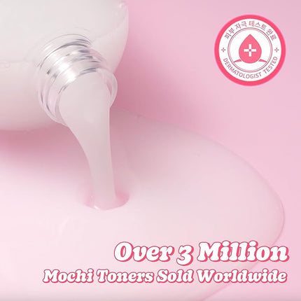 TONYMOLY Wonder Ceramide Mochi Toner – Hydrating & Strengthening Dewy Glass Skin Toner for Healthy Moisturized Skin, Large 16.9 oz Korean Skincare