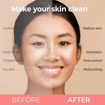 Pioom Bichon Bubble Cleansing Mask, foaming facial mask, Pore Deep Cleansing, Gentle Face cleansing mask, Pack of 10,