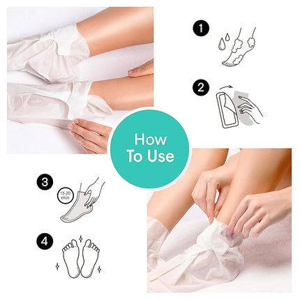 Innerest Original Derma Beauty 12 pairs Moisturizing Foot Mask Foot Spa Foot care (Aloe)