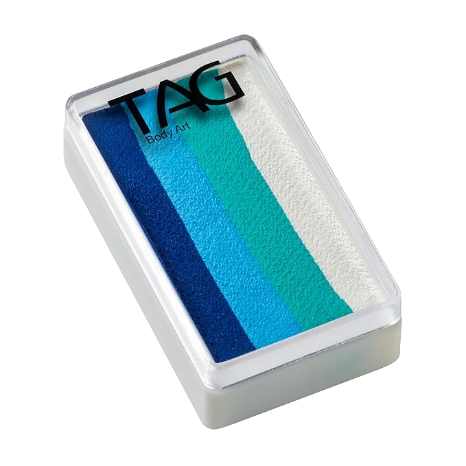 TAG Face and Body Paint - 1 Stroke Split Cake 30g - Ocean