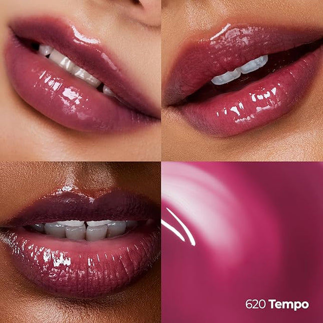 Laka Maxi Glayer Tint 3.8g/0.13oz, Glass Layer of Gloss, Ultra Glow & Vivid Layerable Pigments, High Shine Lip Oil, K-Beauty (#620 Tempo)