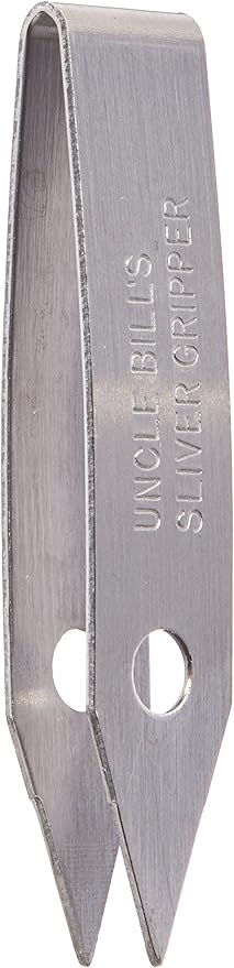2 Pack Uncle Bill's Sliver Gripper Keychain Tweezers