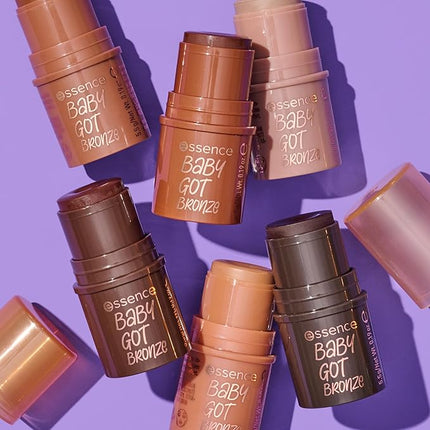 essence | Baby Got Bronze Stick | Cream Bronzer Easy to Apply & Blend | Vegan & Cruelty Free | Free From Gluten, Parabens, Preservatives, & Microplastic Particles (40 | Hazelnut Hug)