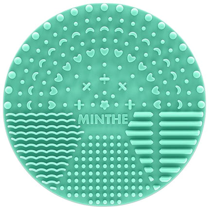 MINTHE™ Makeup Brush Cleaner Mat | 2 Pack | Silicone Make up Cleaning Pad