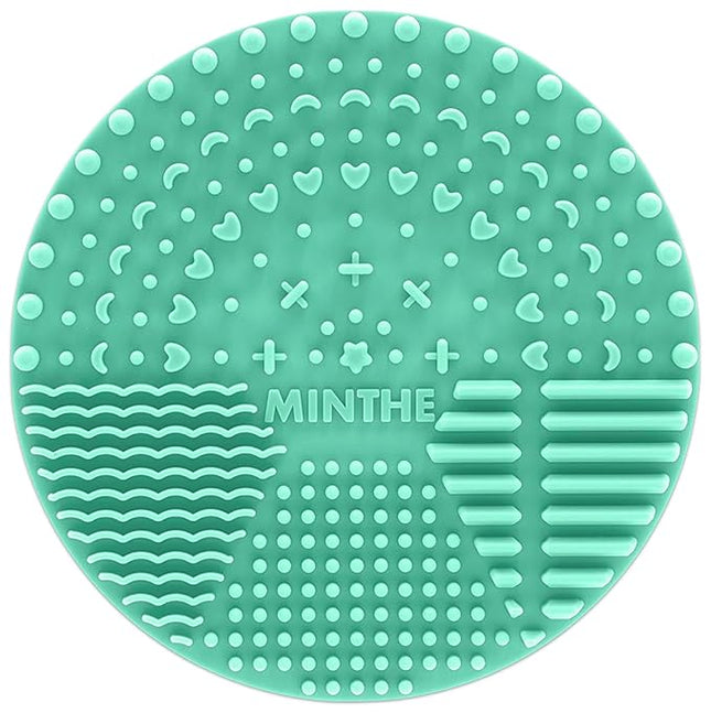 MINTHE™ Makeup Brush Cleaner Mat | 2 Pack | Silicone Make up Cleaning Pad
