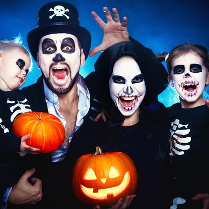 MEICOLY Black Eye Black Stick,Waterproof Eye Black Baseball Softball Football Lacrosse,Black Face Body Paint Stick for Halloween SFX Cosplay Clown Skeleton Zombie Joker Makeup