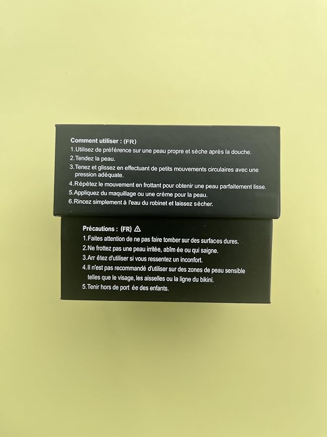 Crystal Hair Eraser,Painless Nano Hair Remover Exfoliation,Gentle and Efficient Glass Hair Removal Device Without Waxing,Natural Epilator for Women and Men(Diamond Black)