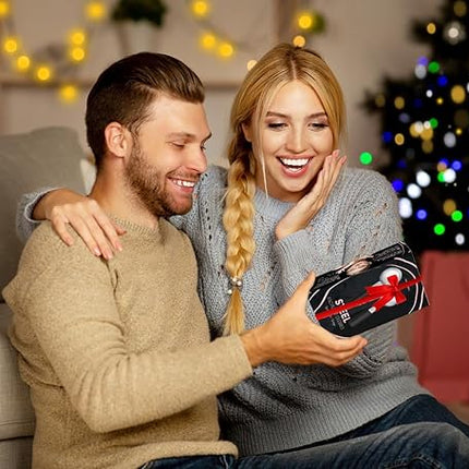 Ice Globes for Facials | Unbreakable Steel Cooling Roller | Cryo Sticks for Face | Massager for Face Neck & Eyes | Skin Care for Dark Circles, Puffiness, Wrinkles, Collagen Production (Black)