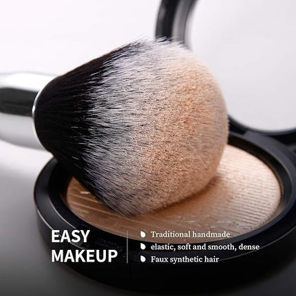 DUcare Makeup Brush Set Professional 32Pcs Make up Brushes Premium Synthetic Kabuki Foundation Blending Face Powder Blush Concealers Eye Shadows