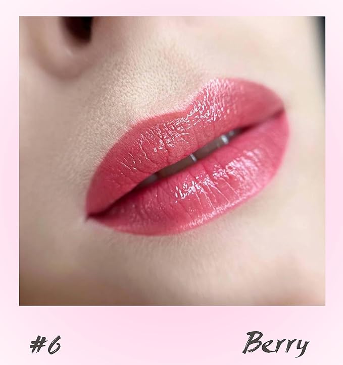 Lip Pigment – Berry – Permanent Lip Makeup – Microblading Ink for Durable and Colorful Lips – Long Lasting Color Lip Cosmetics (0.2 oz)
