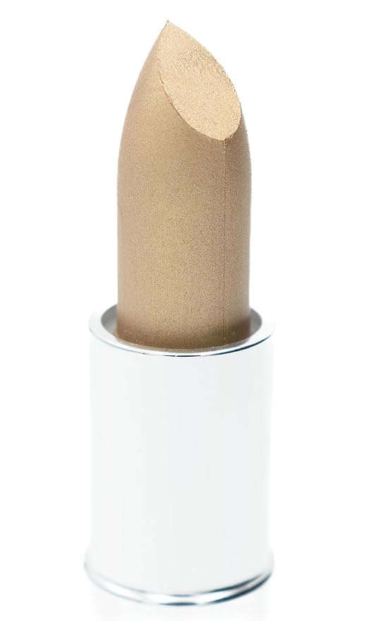 Mirage Yellow Gold Metallic Shimmer Lipstick Color Moisturizing Paraben Free, No Animal Testing & Cruelty Free Lip Makeup Color