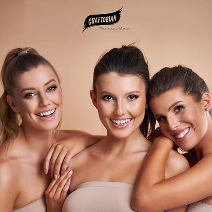 GlamAire Airbrush Makeup by Graftobian - High Definition Airbrush Foundation, Professional Formula for Long-Lasting Wear, For Makeup Artists and Beauty Aficionados, Made in USA, Enchantress