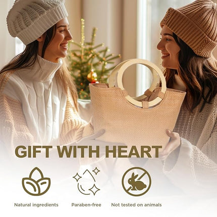 Spa Luxetique Spa Gift Baskets for Women - Vanilla Bath Set with Bubble Bath, Body Lotion Gift Set, Vanilla Spa Set, Birthday Woman Gifts, Mothers Day Gifts for Mom