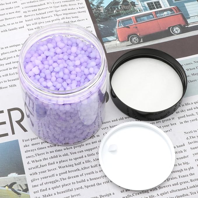 16 Pack 8oz Plastic Containers with Lids, Jars with Lids, Great for storing,lip balms, creams, ointments, cosmetics, samples