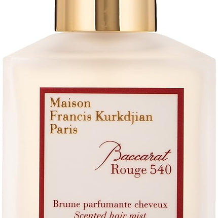 Maison Francis Kurkdjian Baccarat Rouge 540 Parfumante Scented Hair Mist For Women 2.4 Ounce