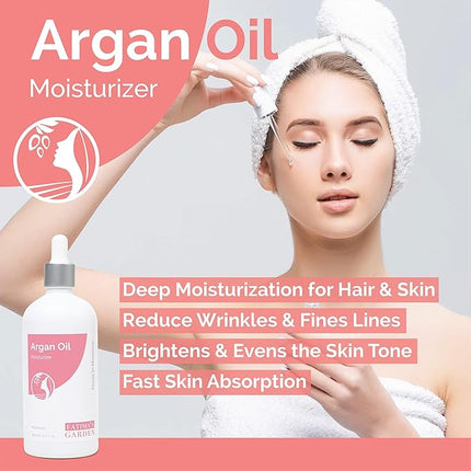 Fatima's Garden Argan & Oud Oil - Luxurious Skin Moisturizer, 100ml