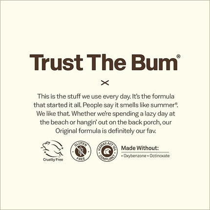 Sun Bum Original SPF 30 Face Stick Sunscreen - Water-Resistant Broad Spectrum Facial Sunscreen with Vitamin E - Hawaii 104 Act Compliant (Without Octinoxate & Oxybenzone) - Travel Friendly - 0.45 oz