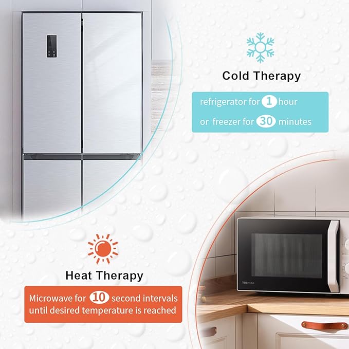 2PCS Cooling Eye Mask Gel Eye Mask, Reusable Hot Cold Therapy cold eye mask for Post Surgery, Puffiness, Dark Circles, Eye Bags, Dry Eyes, Migraines with Soft Plush Backing (Butterfly+Leaves)