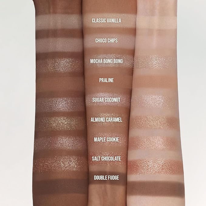 dasique Shadow Palette #21 Almond Vanilla l Vegan, Cruelty-Free l 9 Blendable Shades in Smooth Matte and Shimmer Finishes with Gorgeous Pearls