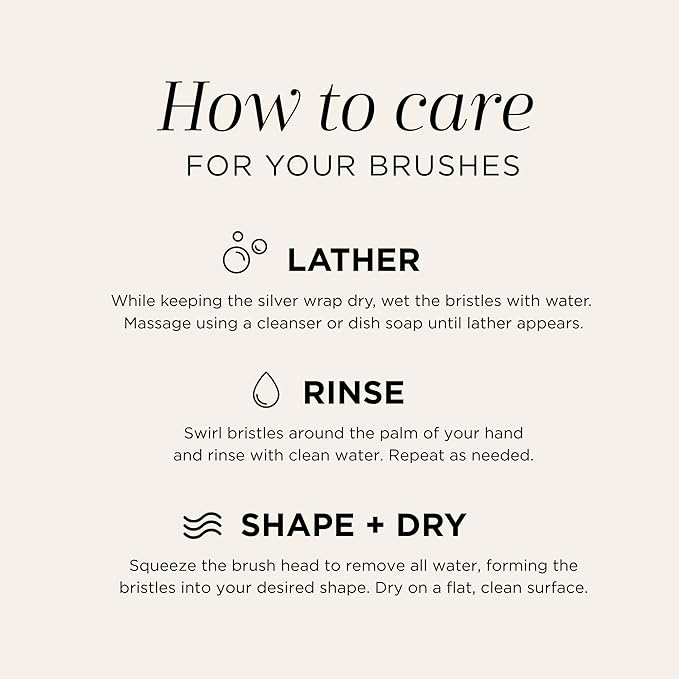 HALEYS Kabuki Makeup Brush VEGAN+CRUELTY-FREE, Sustainable Wood, Vegan Bristles for Airbrushed Finish, For Creams, Liquids, Powder, Streak-free, Perfect Blending, Buffs, Blurs, Smooths with Control