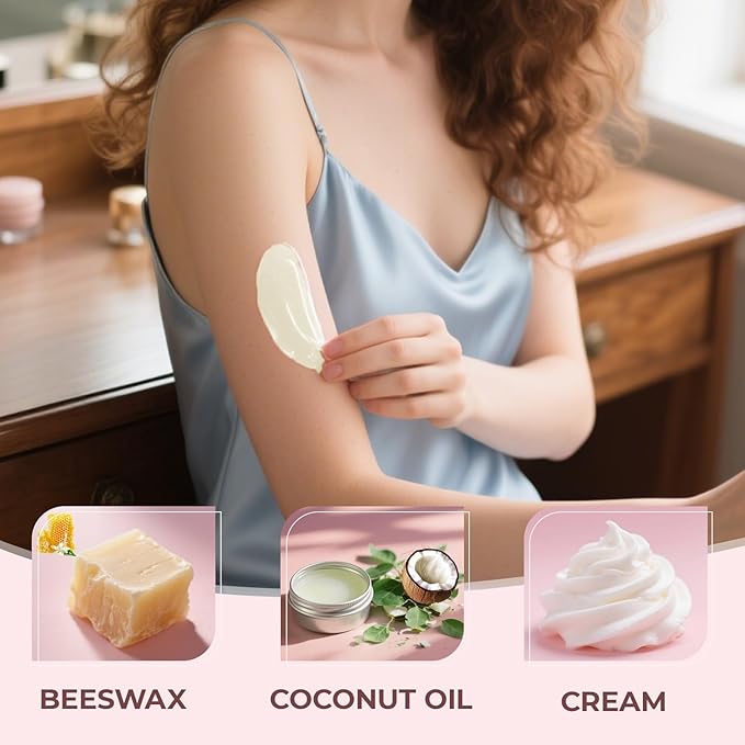 Wax Beads Professional Waxing for Hair Removal | 2.5lb/1.13kg Hard Wax Beads for Brazilian, Bikini, Face & Body | Painless Refill Hard Wax for Sensitive Skin with 20 Sticks