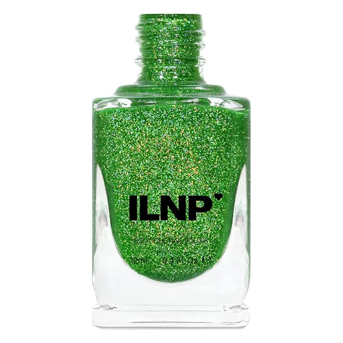 ILNP Someday - Juicy Lime Green Holographic Sheer Jelly Nail Polish