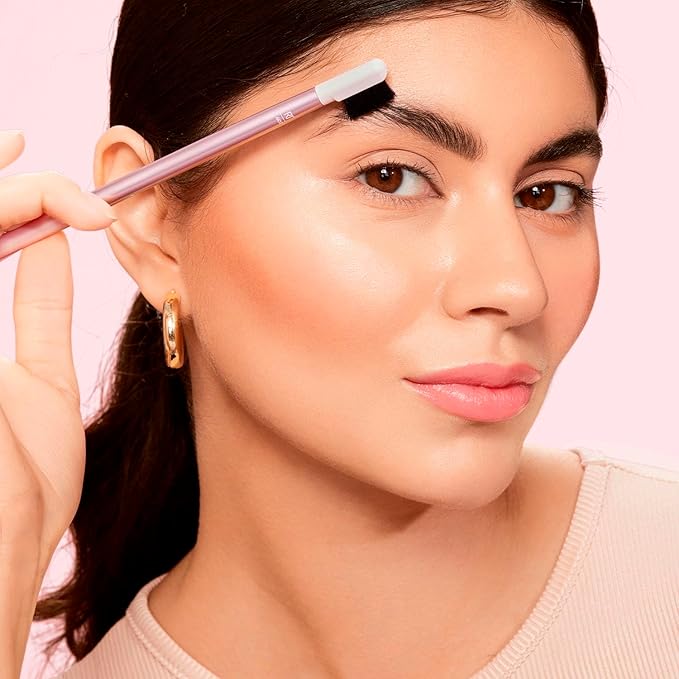 Real Techniques Brow Styling Set, For Lifting Brows, Fill & Style, Dual-ended Makeup Brushes, Full Kit for Eyebrows, Get Full, Laminated, or Natural Brows, Multiuse Tools, 3 Piece Set (Pack of 3)