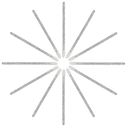 tifanso 300 PCS Lip Brush, Disposable Makeup Applicators, Lip Gloss Brush Lipstick Applicator Wands, Makeup Tool Kits Beauty Cosmetic (Crystal Black)