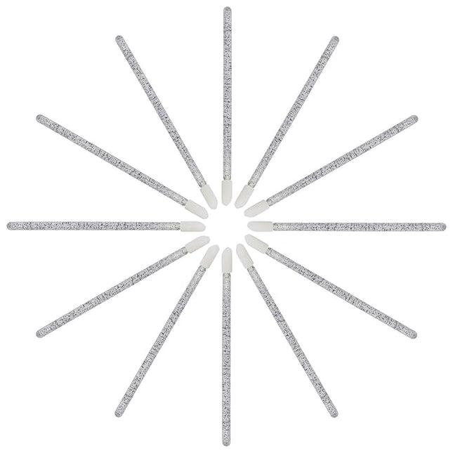 tifanso 300 PCS Lip Brush, Disposable Makeup Applicators, Lip Gloss Brush Lipstick Applicator Wands, Makeup Tool Kits Beauty Cosmetic (Crystal Black)