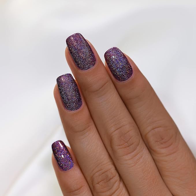 ILNP First Dance - Stunning Deep Plum Ultra Holo Nail Polish