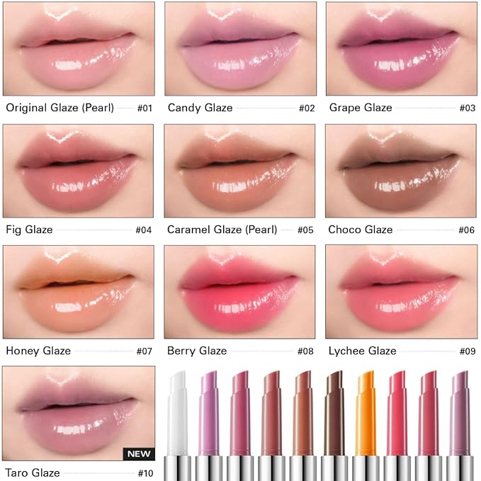 BBIA Over Glaze Stick - Lip Plumping Gloss Melting Balm Lipstick, Intensive Volume Up, High Shine & Glossy, Ultra Watery Moisturizing & Volumizing, Glowy Texture, Korean Lip Makeup (05 CARAMEL GLAZE)