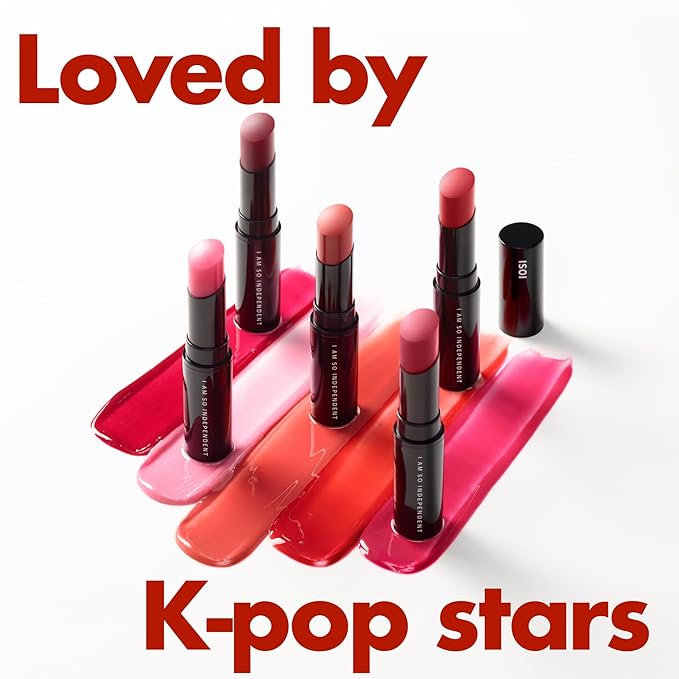 ISOI Bulgarian Rose Lip Treatment Balm (Baby Pink), Tinted Balm for Dry Lips, Korean Skincare (0.18 oz, 5g)