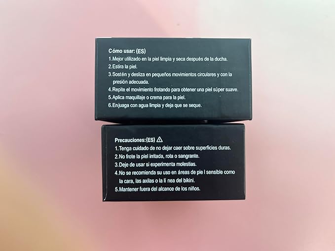 Crystal Hair Eraser,Upgrade Crystal Hair Remover,Physical Nano Glass Hair Removal Device,Painless Epilator and Exfoliator Without Shaver for Quick Soft Silky Skin(Black)