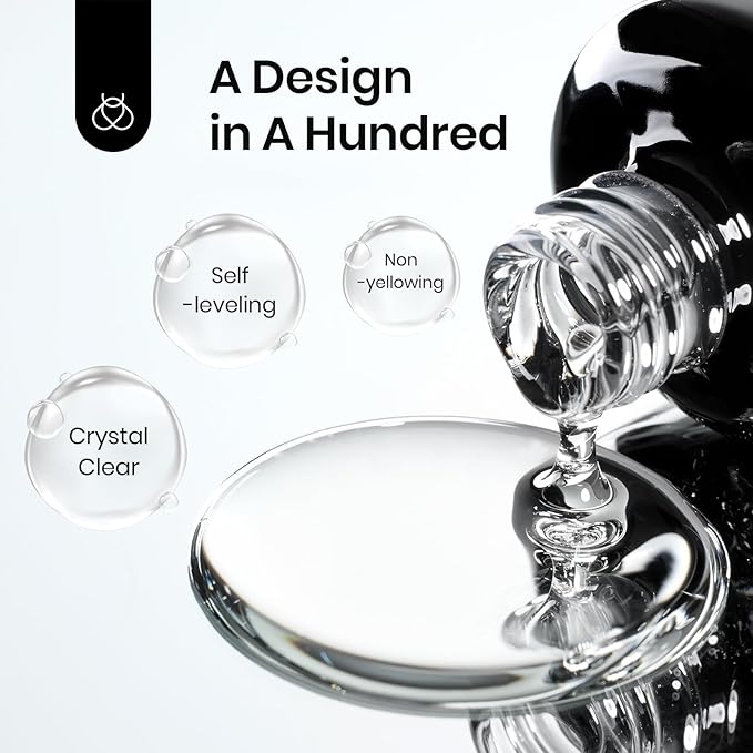 Beetles Halloween Blooming Gel: 2 Pcs 15ml Clear Uv Led Blooming Gel Nail Polish for Spreading Effect Blossom Marble Natural Stone Watercolor Floral Print Soak off Nail Diy Design