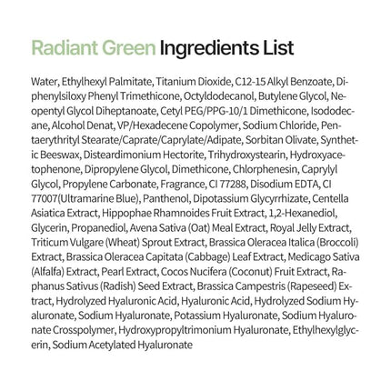 Farmstay Radiant Green Tone-Up Cushion – Color Correcting, Lightweight Coverage, Even Skin Tone, Oil Control, Korean Beauty Cushion Compact for a Flawless Look 0.52oz. /15g