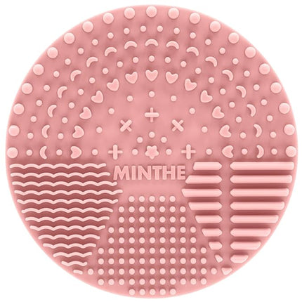 MINTHE™ Makeup Brush Cleaner Mat | 2 Pack | Silicone Make up Cleaning Pad