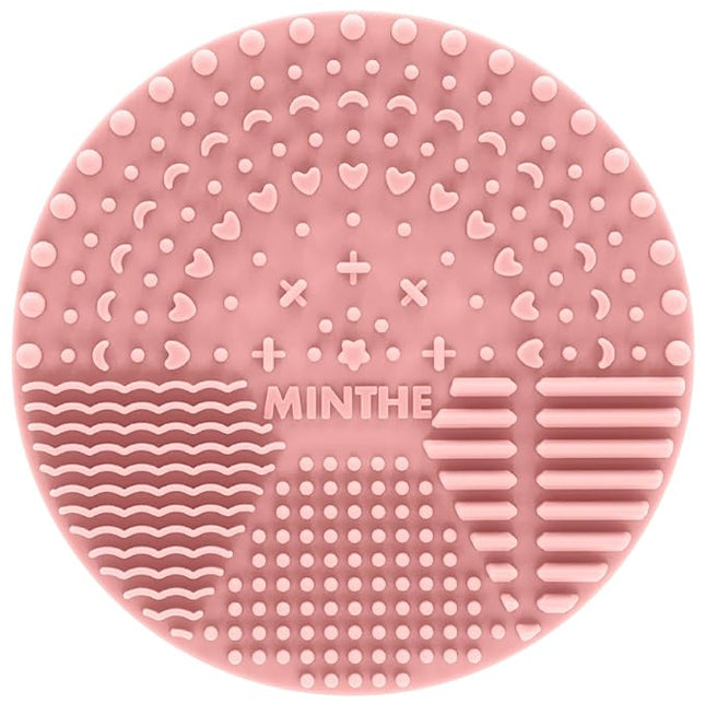 MINTHE™ Makeup Brush Cleaner Mat | 2 Pack | Silicone Make up Cleaning Pad