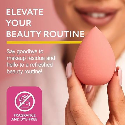 IMPRESA Makeup Sponge & Powder Puff Cleaner Soap - 8 Fl Oz Deep Stain Removal & Brush Cleaning Solution - Gentle Care & Makeup Sponge Cleaner