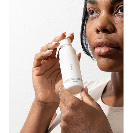 NAELI Anti Aging Tinted Moisturizer SPF 50, Mineral Sunscreen for Face with Zinc Oxide, Peptides & Ceramides, Natural Hydrating Dark Tint - 1.4 oz