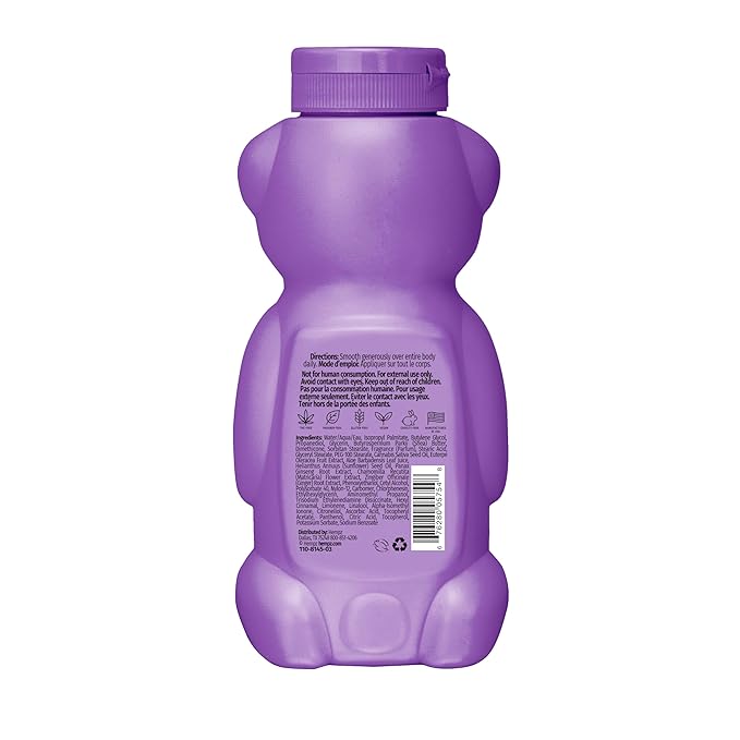 Hempz Limited Edition Acai Beary Body Moisturizer, Hydrating and Nourishing Lotion, Cute Fall Bear, Giftable for Women and Teens, 11.7 oz.